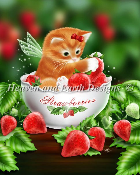 Strawberry Kitten - Click Image to Close